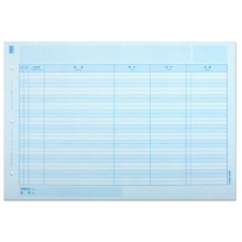 西玛（SIMAA）SJ121011 A4总分类账（明细账）297*210mm 1000份/箱（同KZJ101）