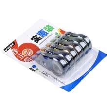 乐普升（LPS）9017 大容量修正带/涂改带 5mm*12m（6只/卡）