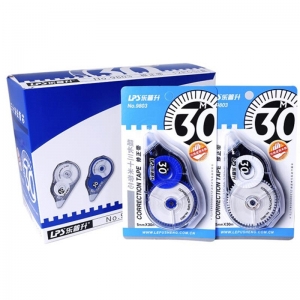 乐普升（LPS）9803 大容量修正带/涂改带 5mm*30m 12卡装