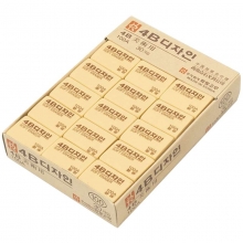南韩 100A 美术用4B橡皮擦 中号 30块/盒