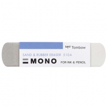 蜻蜓（TOMBOW）ES-510A 铅笔墨水笔两用磨砂橡皮擦 磨砂+普通