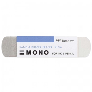 蜻蜓（TOMBOW）ES-510A 铅笔墨水笔两用磨砂橡皮擦 磨砂+普通