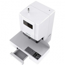 得力（deli）14601 自动财务凭证装订机 电动档案文件打孔机 激光定位 装订厚度50mm 适用铆管5.2mm
