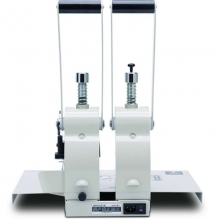 得力（deli）3885 省力型单据打孔机 财务凭证装订机 可装订38mm 适用铆管5.0mm