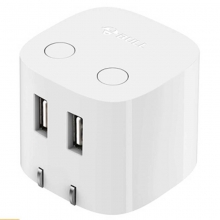 公牛（BULL）GN-U1120N 智能手机充电器 USB快充 白色 折叠插脚