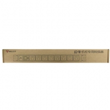 公牛（BULL）GN-E108D 大功率PDU机柜插座 16A 8位总控 1.8米