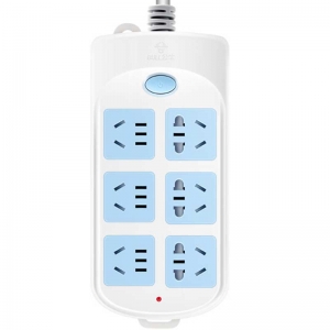 公牛（BULL）GN-603 新国标电源插座/插线板/接线板 过载保护 6位总控 1.8米