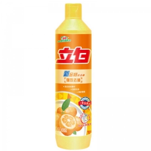 立白（liby）新金桔洗洁精/洗涤灵 408g/瓶 金桔精华 强效去油