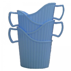 国产 塑料杯托 4只装 颜色随机