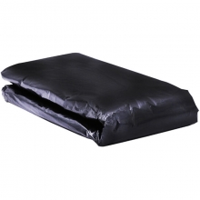 国产 平口加厚垃圾袋 45cm*50cm 黑色（加厚型）100只/包