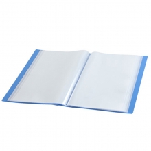吉利发（JILIFA）GL30AB 标准轻便型资料册文件册A4插页文件夹资料夹 蓝色 A4 30页