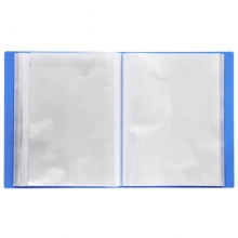 吉利发（JILIFA）GL30AB 标准轻便型资料册文件册A4插页文件夹资料夹 蓝色 A4 30页