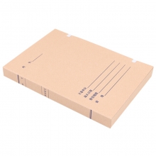 永硕（UOSO）4CM 国产无酸牛皮纸科技档案盒 A4纸质档案盒 50个装