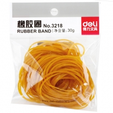 得力（deli）3218 橡胶圈/橡皮筋/乳胶圈 30g