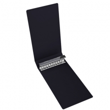 富得快（Fudek）CB211 票据夹/A5发票夹/11孔文件夹 黑色