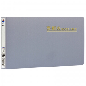 富得快（Fudek）F203 强力票据夹/发票夹/单据夹 灰色