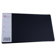 富得快（Fudek）CB211 票据夹/A5发票夹/11孔文件夹 黑色