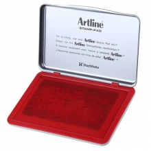 旗牌（Artline）EHJ-1 水性印台印泥 63*40mm 小号 红色