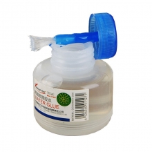雪奥（XUEAO）1127 带刷圆瓶胶水/液体胶水 带毛刷胶水 5瓶/包 50ml/瓶