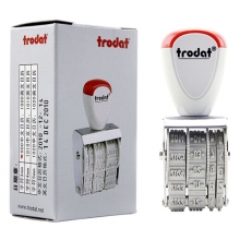 卓达（trodat）1000 中文日期转轮印章转轮章 字高3mm