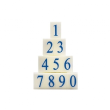 永硕（UOSO）S-6 数字组合号码印章 自由组合价格标价号码章