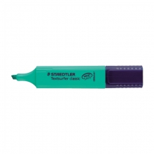 施德楼（STAEDTLER）364-35 隐形喷墨荧光笔彩色重点标记笔 1-5mm 蓝绿色