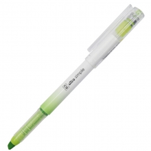 晨光（M&G）AHM27601 直液式荧光笔优品单头彩色标记笔 10支/盒 绿色