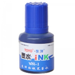 东洋（TOYO）WR-1 白板笔添加墨水添加液/白板水 22cc/瓶 蓝色