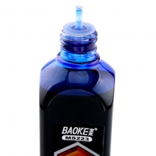 宝克（BAOKE）MS223 大容量记号笔补充墨水 200ml/瓶 蓝色