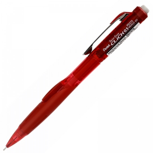派通（Pentel）PD275 侧按式自动铅笔/活动铅笔/带伸缩橡皮擦 0.5mm 颜色随机