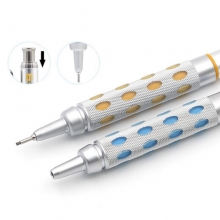派通（Pentel）PG1015 Graph Gear1000金属笔杆活动铅笔/滚花握柄绘图自动铅笔 0.5mm 混色