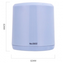 得力（deli）0502 简约纯色电动卷笔刀/铅笔削笔器/转笔刀 自动削笔机 颜色随机